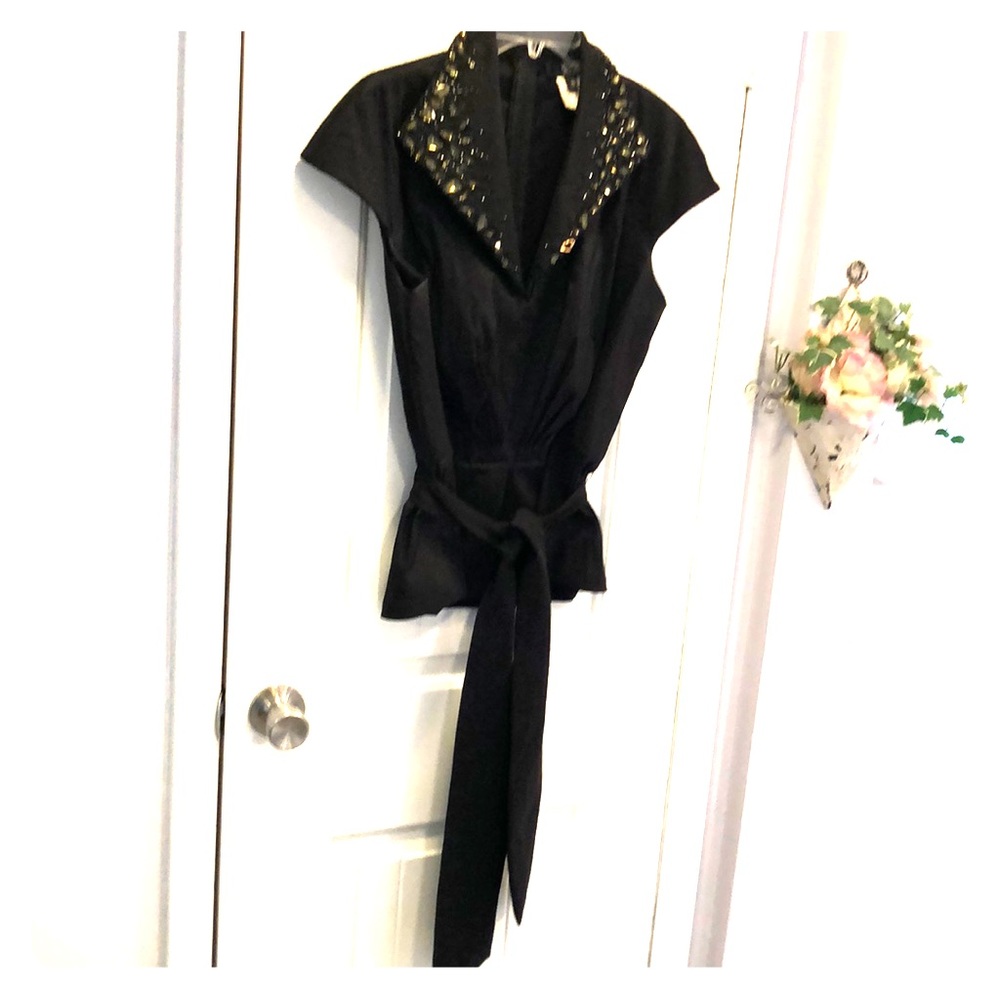 Beaded dressy blouse